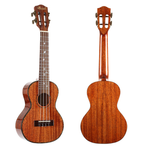 BETTER尤克里里全单板桃花心23寸初学者小吉他女26寸电箱ukulele