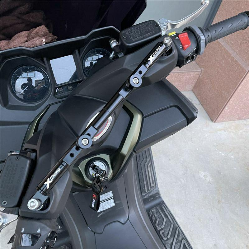 于光阳赛艇CT2i50/ST250/S350改装平衡杆拓展手机支架横杆配件