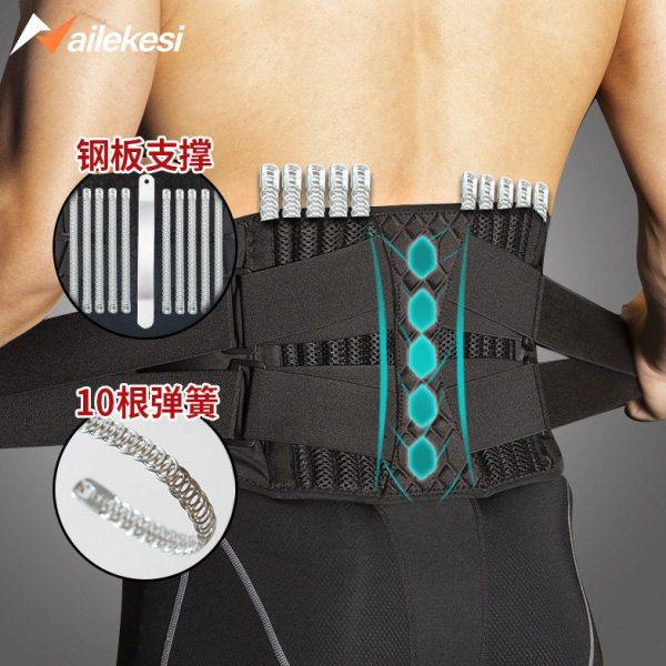 护腰男士钢板深蹲打球运动专用久坐工作支撑收腹健身腰脱大码腰带,运动/瑜伽/健身/球迷用品,运动护腰,淘宝优惠券,粉丝福利购,淘宝优惠卷