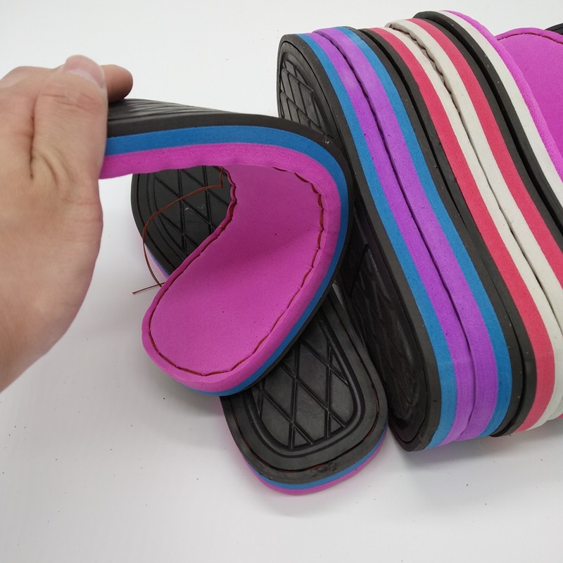 手工毛线拖鞋棉鞋鞋底明达鞋材防滑精品K轮胎底彩色泡沫底已上线