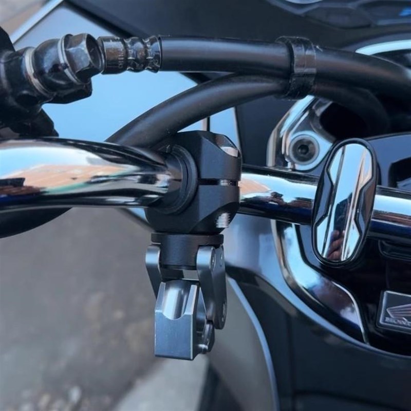 适用本田PCX150/160 X-ADV150改装铝合金摩托车通用Y车把折叠挂钩