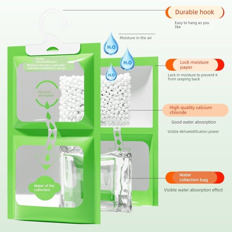 除湿袋干燥剂吸潮防潮防霉吸湿宿舍学生可挂式衣柜包吸湿家用神器