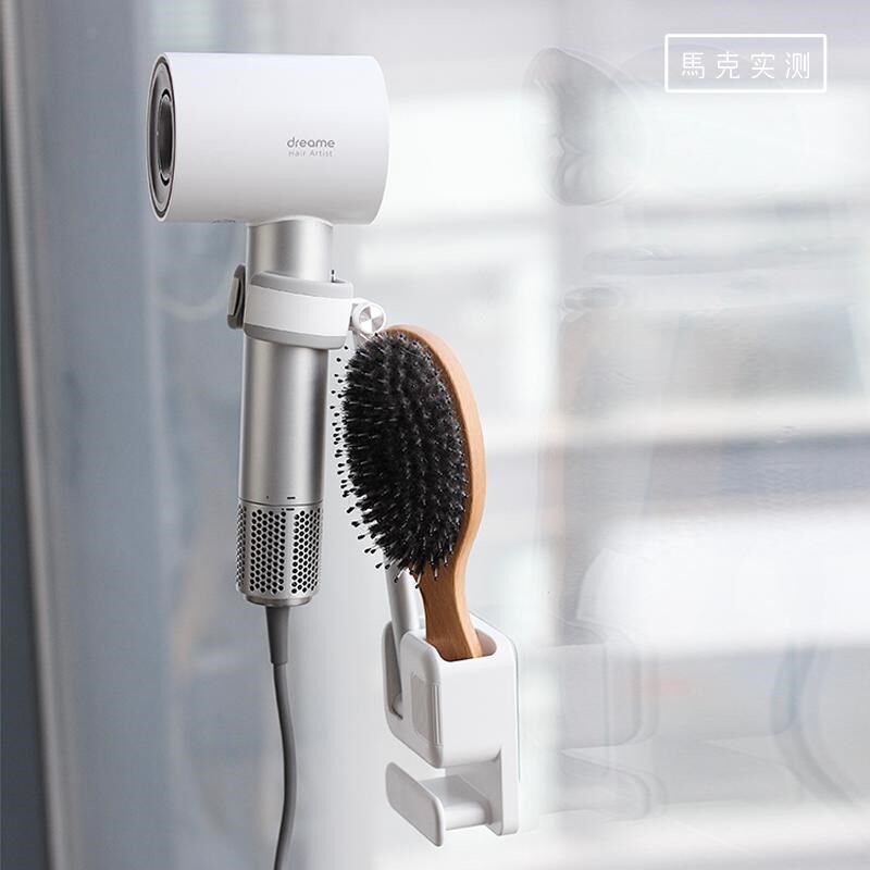 马克实测 吹风机支架免手拿电吹风置物架免打孔卫生间收纳架 AL-1