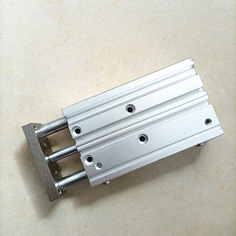 亚德客型三杆三轴导杆气缸TCM16/10/12/16/20-10S/20SX30S/50S