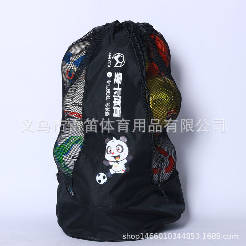 大号足球袋篮球网兜球包帆布篮球包篮球袋足球运动包收纳加厚型