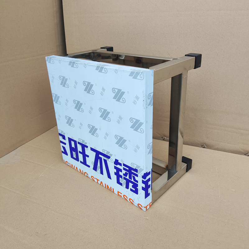定做不锈钢桌面底座托架高锅支架支撑架地台置物架落地架垫高拖架