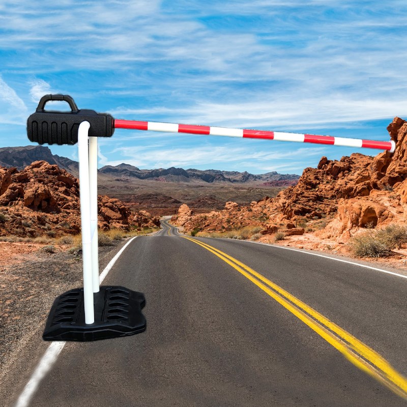 仿真停车升降杆模型儿童户外休闲运动玩具模拟停车场道闸杆过家家