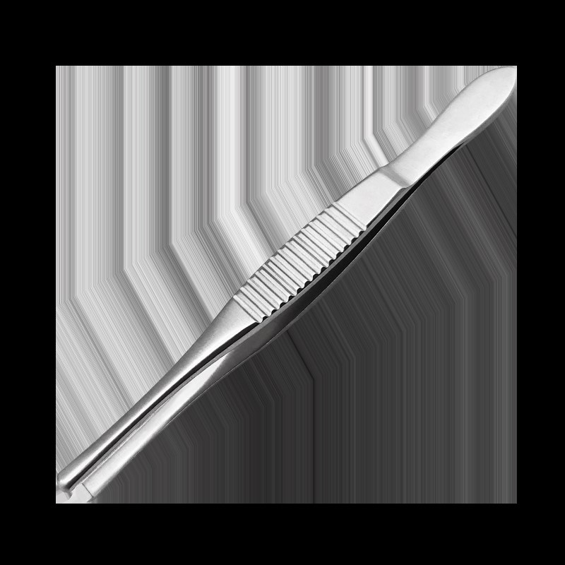 不锈钢医用睫毛镊9cm拔倒睫毛镊 安全圆头镊子眉夹眉镊眉毛镊夹子