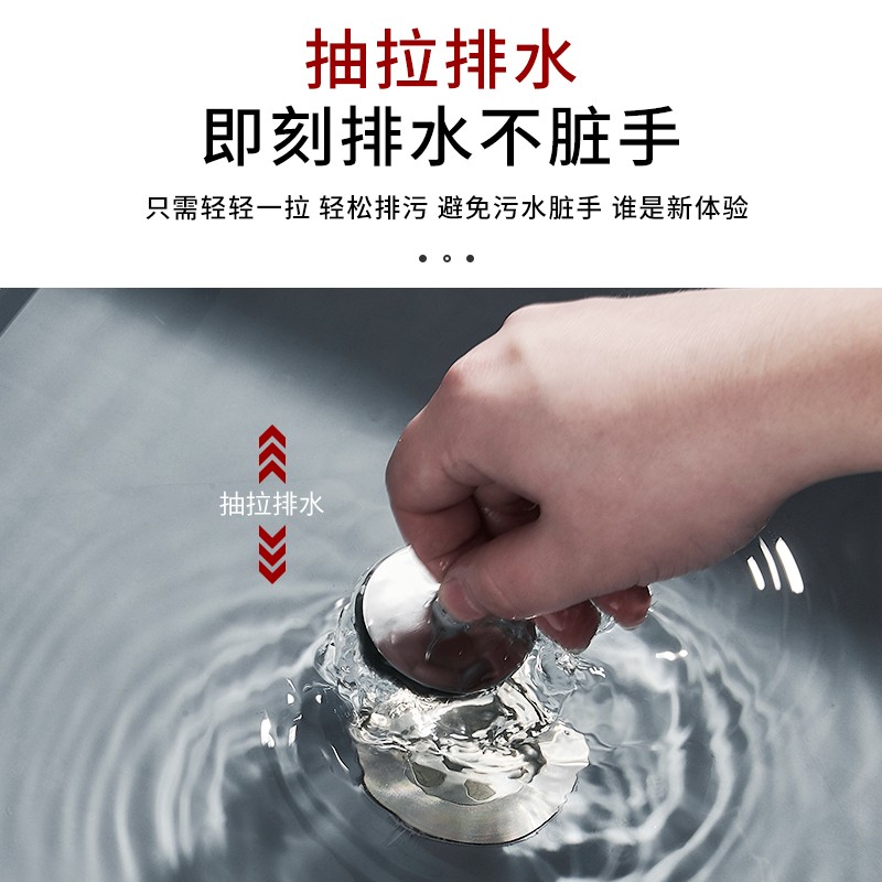 加长拖把池商用移动洗拖布池地盆落地式家用阳台大尺寸墩布清洗池