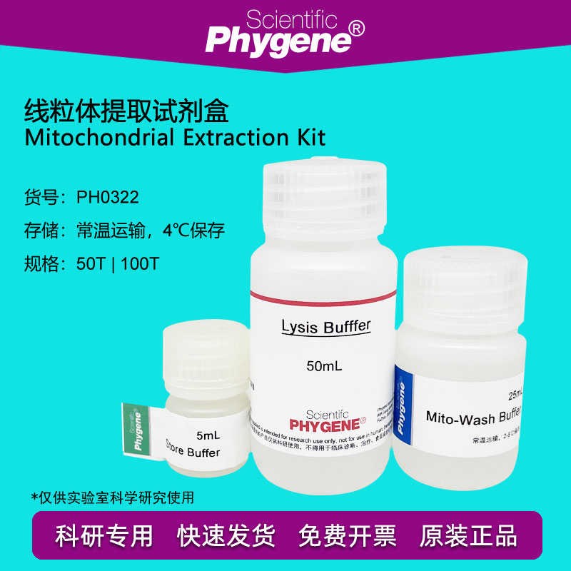 线粒体提取试剂盒 50T/100T [PH0322 PHYGENE]