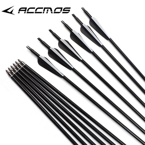 可换头箭支箭头混碳卷杆反曲弓复合弓弓箭射击射箭器材运动配件箭