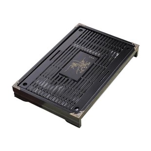 小型茶盘实木家用抽屉式 简约小号办公室用茶台原木简易功夫茶托1