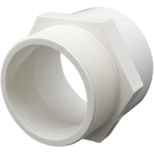 pvc给水外牙直接管件单头螺纹外丝配件20 25 32 螺纹水管接头直通