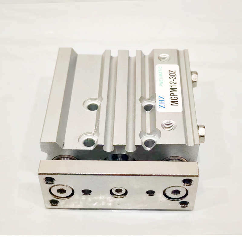 MGPL40三轴气缸MGPM40-25*50/60/75/100/150/200/300薄型三杆气缸