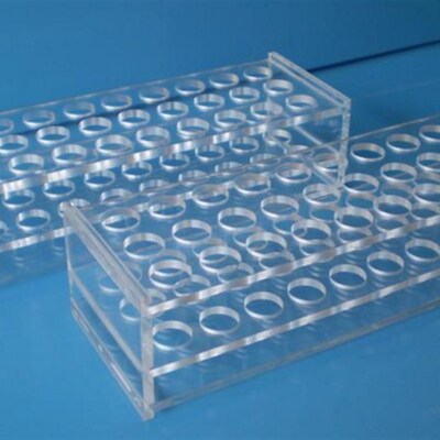 1.5 2 5 7 10 15 50 100ml有机玻璃离心管架 试管架 8 10 18 24孔