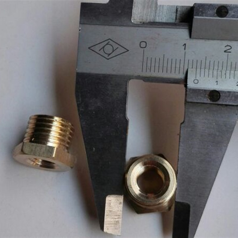 内螺纹m81 外螺纹2分 G1/4 变径接头内外丝转换接头 m8*1-G1/4