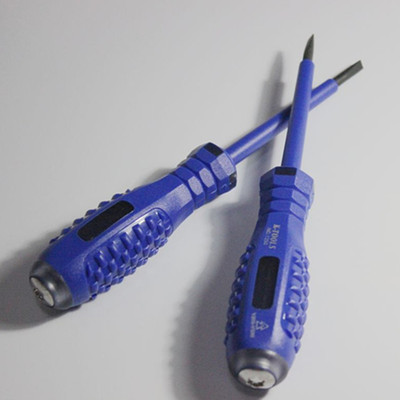 测电笔200-500V电笔  电笔螺丝刀 4MM*75MM一字十字螺丝刀