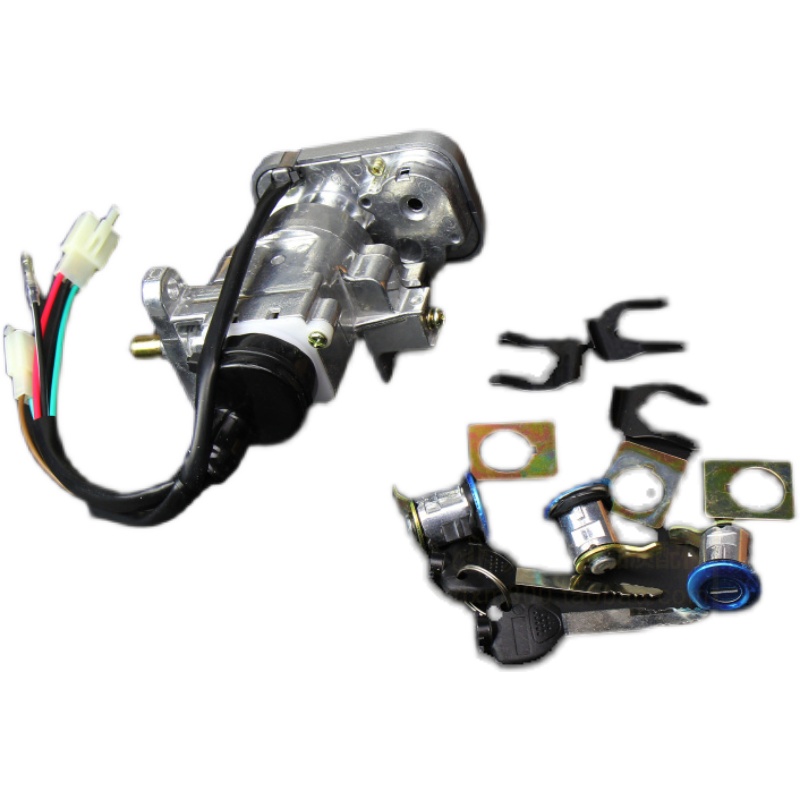 摩托车马杰斯特T3车锁T5巡洋舰踏板电动车T6 T8 套锁电Z门锁龙头