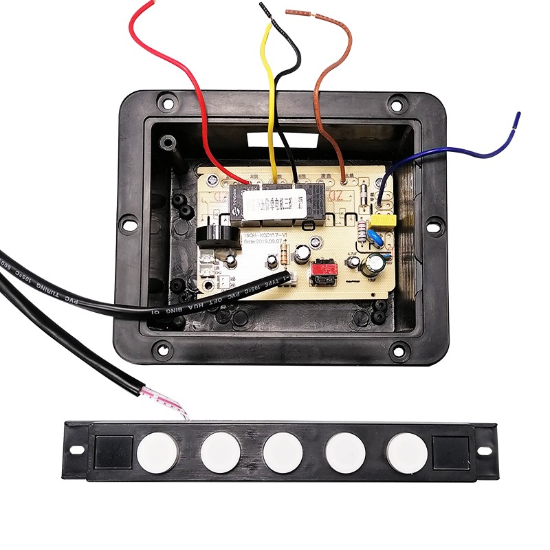体感油烟机开关面板触摸五键单电机主板电路板电源板通用配件50号