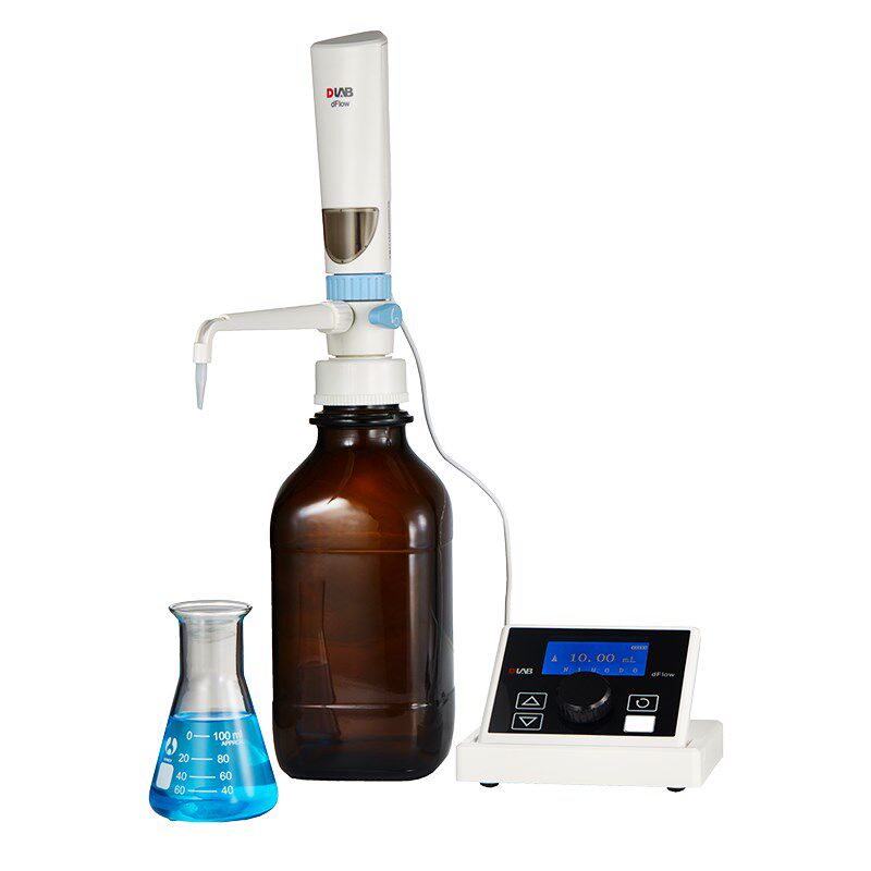 DLAB大龙电子瓶口分液器dFLow实验室数显连续分配滴定器移液器