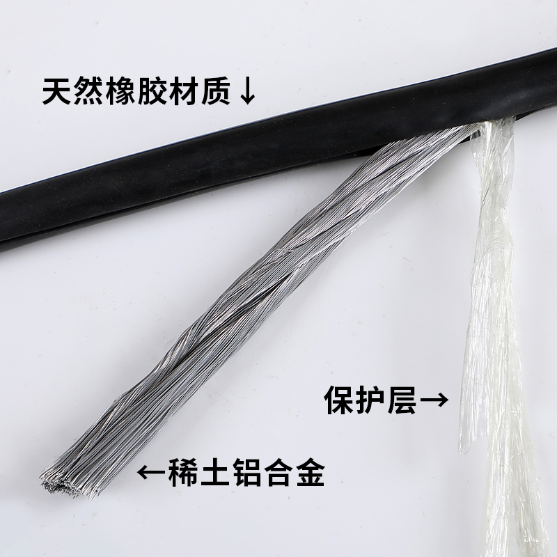 铝合金电焊线100米16/25/35/50平方国标焊机线电焊机焊把线