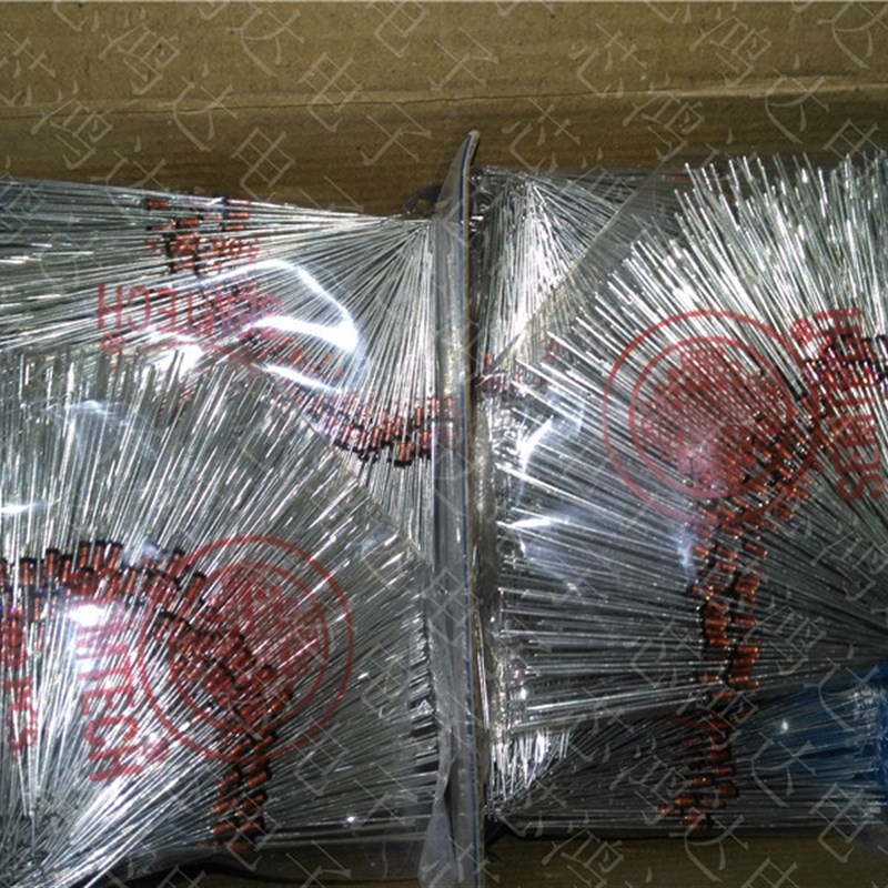 0.5W 稳压管二极管 HZ6A3 5.4V-5.7V ST原装正品 DO-35 一包500个