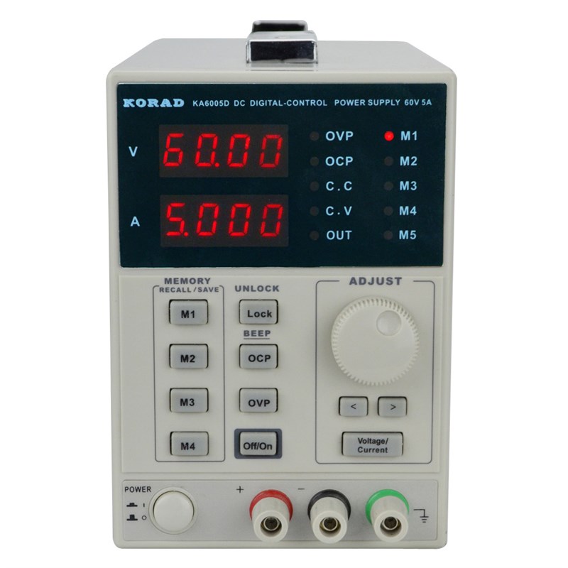 科睿源KA6005D可编程60V5A直流稳压电源 毫安显示程控直流电源