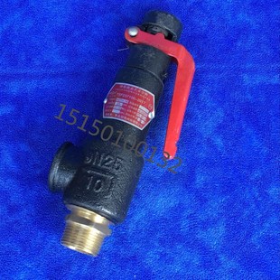 安全阀 10锅炉高温微启式 青岛通达安全阀DN15 安全阀A27H 弹簧式
