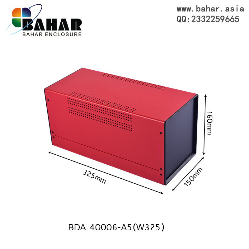 全新高档面板塑料巴哈尔铁壳体设备钣金外壳机箱BDA40006-(W325)
