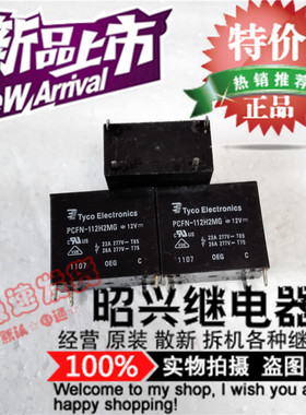 PCFN-112H2MG  正品 TE/泰科继电器 PCFN-112H2MG-12VDC 散装全新