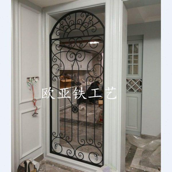 客厅欧式铁艺隔断玄关 创意镂空隔断装饰 餐厅办公室酒吧屏风墙