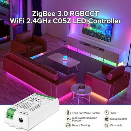 Zigbee3.0控制器Tuya涂鸦智能家具控制模板支持级联分组APP驱动