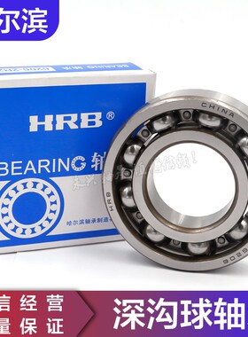 哈尔滨HRB轴承深沟球轴承6307 6308 6309 6310 6311 6312-2Z/2RZ