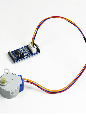 蓝色板ULN2003步进电机驱动板+5V步进电机 电机配蓝色驱动模块