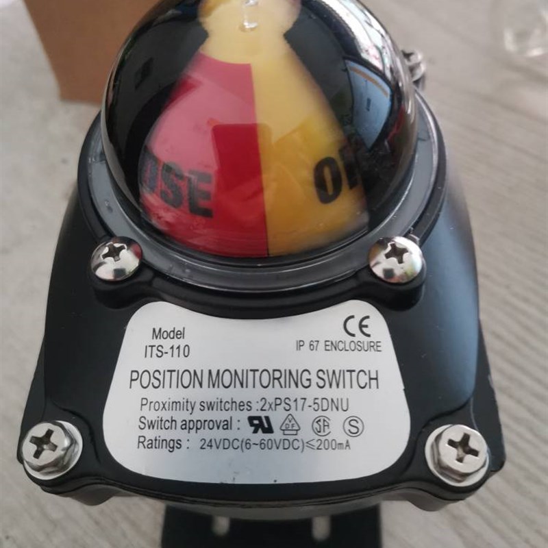 24VDC气动阀门位置指示器ITS-110磁感应式限位开关2xPS17-5DNU