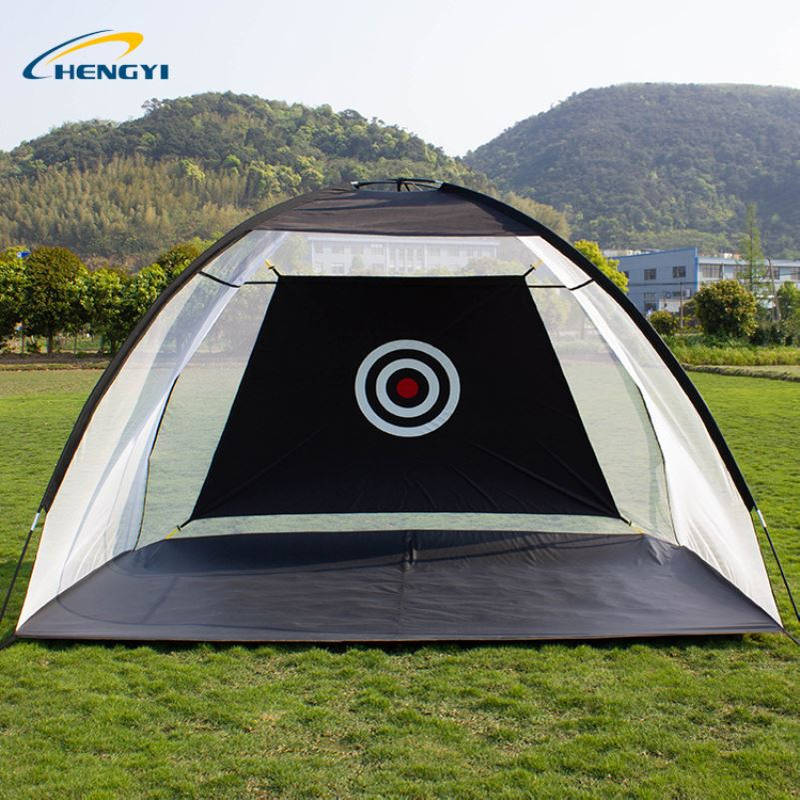 户外运动高尔夫练习网室内易搭建目标golf打击网推杆集球网便携