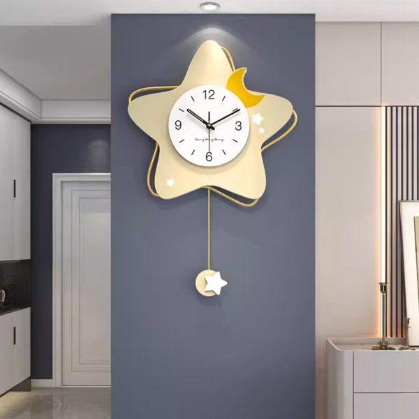 现简约大气钟表客厅挂钟2023新款创意餐厅装饰挂墙时钟网红家用,家居饰品,挂钟,淘宝优惠券,粉丝福利购,淘宝优惠卷