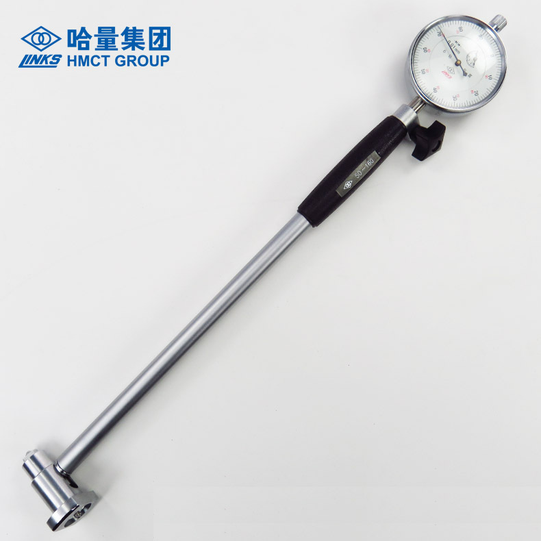 哈量内径百分表 涨簧式护桥式量表 配表头0-3 0-5