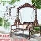 铸铝秋千摇椅户外秋千欧式 庭院别墅吊椅花园荡秋千铁艺酒店不锈钢