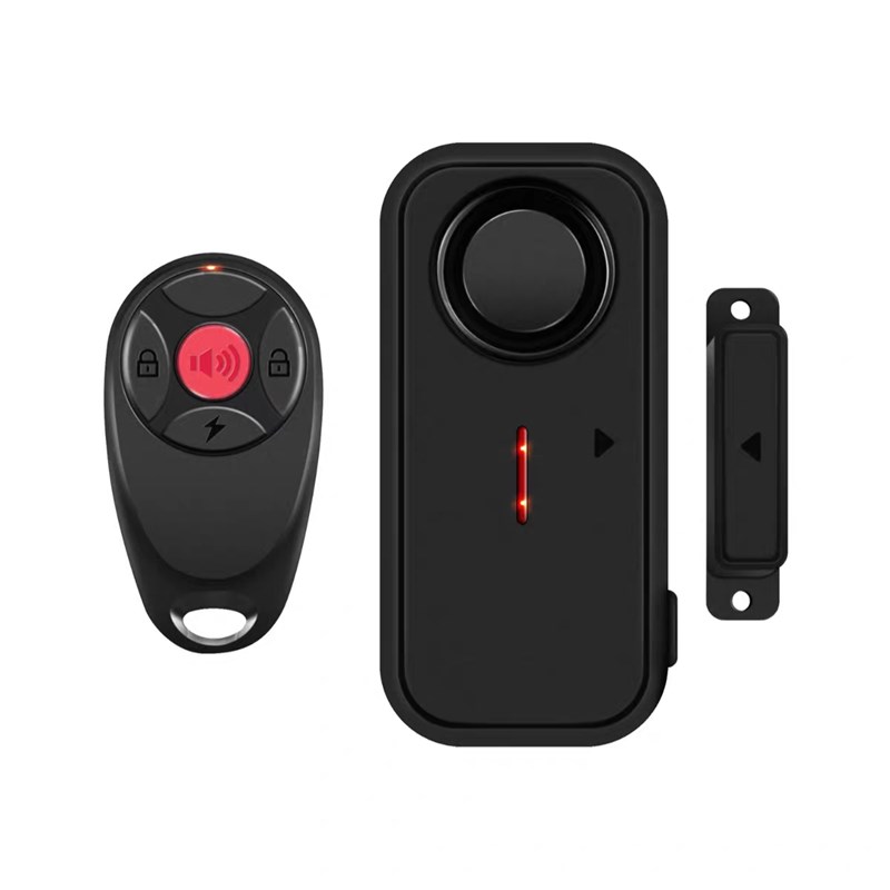 家用遥控门窗防盗报警器车窗柜台防偷窃防狼门磁报警器开门提醒器