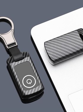 300钥匙套24款M155碳纤YAMAA遥控保护壳扣包