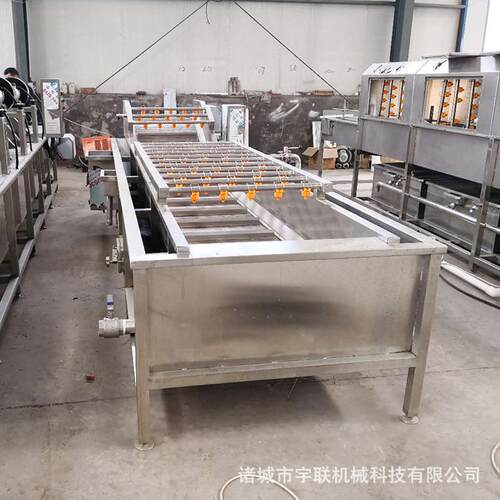 气泡清洗机真空包装食品降温预冷设备果蔬去污去泥清洗机