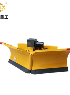 厂家车载式V型推雪铲冬季快速除雪角度可调节清雪设备