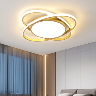 2025年新款 简约现代大气客厅房间led吸顶灯具圆形阳台灯主卧室灯