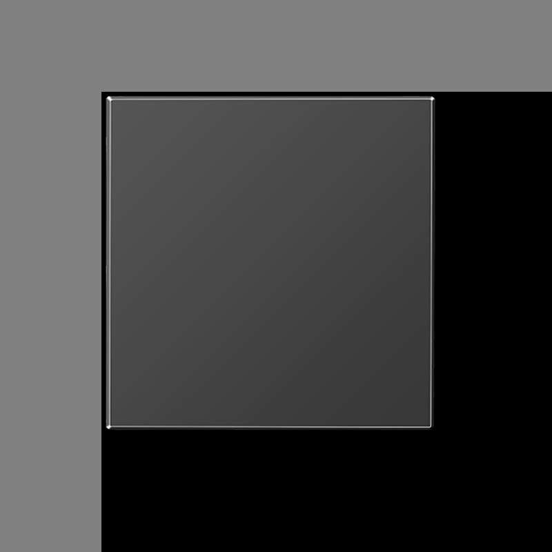 10只装86型空白板加厚开关插座暗盒挡板白盖板空白面板遮挡填空板