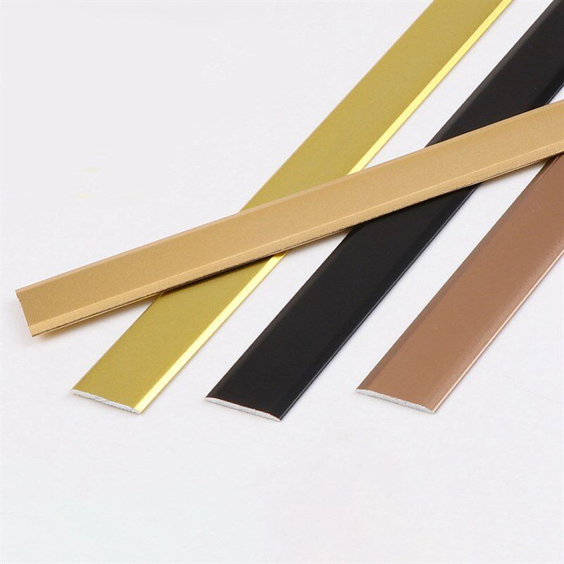 铝合金一字体平条装修扁条背景墙悬吊式天花板钛合金装饰线条地板