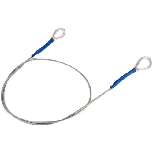 高层逃生缓降器备用绳套免打孔高空应急防火安全绳子固定航空钢丝