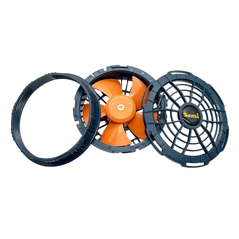 30V空调服风扇配件夏季制冷森思无刷风扇暴风量锂电池降温工作服