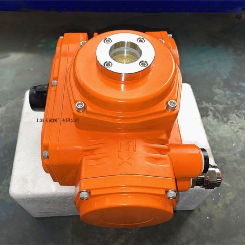 防爆电动蝶阀防爆远程调节开关切断阀电动对夹蝶阀D971X 220V