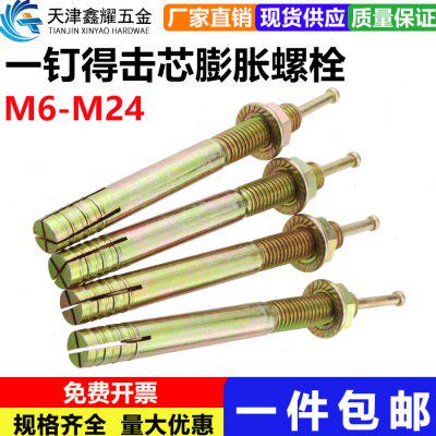 举升机专用膨胀螺丝龙门架固定膨胀螺栓一钉得升降机固定栓M6-M24